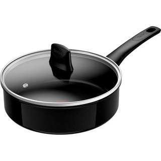 TEFAL Renew ON Black Sauterpande 24 cm med låg Sort C4353232