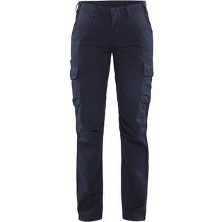 Blåkläder 7144 Dame Industri Buks stretch / Dame Industri Arbejdsbuks stretch - C36 - Mørk Marineblå/Sort