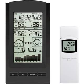 Agimex vejrstation med temperatur og fugtsensor