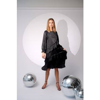 Noella Sierra Frill Dress black
