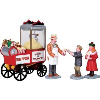 Popcorn seller set of 4