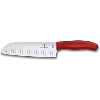 Victorinox Santoku Knife - Red - 17 cm