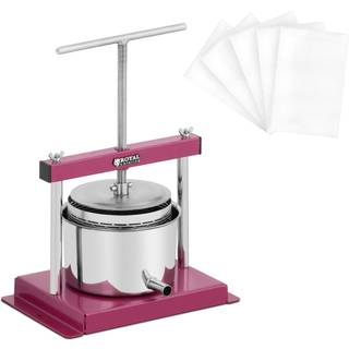 Æblepresser - rustfrit stål og jern - 3 liter