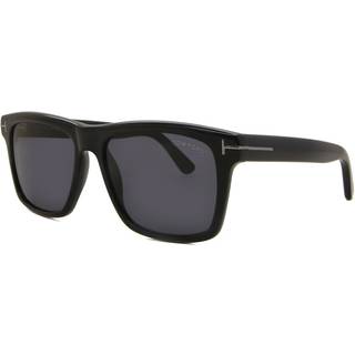 TOM FORD Mand FT0906-N Buckley-02 01A Solbriller Acetat Sort Grå Firkantet Normal