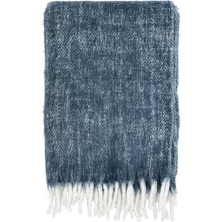 Brushed Plaid fra Södahl - Indigo farve - 100% Akryl