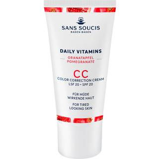 Sans Soucis Daily Vitamins CC Color Correction Cream SPF 20 For Tired Looking Skin 40 ml