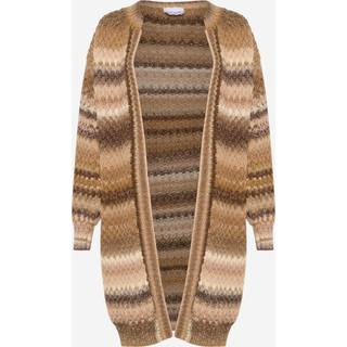 Noella Gio Knit Cardigan Brown Mix