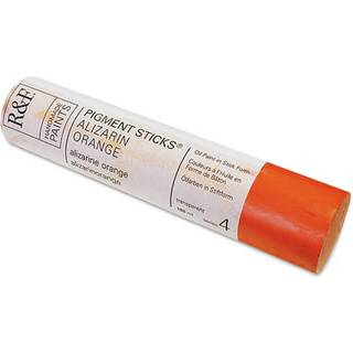 R&F Håndlavede maling - Professionel oliepigmentpind Alizarin Orange 188 ml