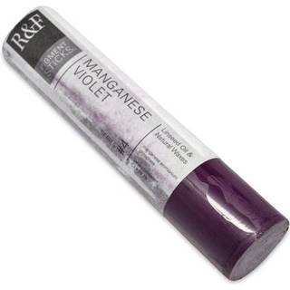 R&F Håndlavede maling - Professionel oliepigment Stick Mangan Violet 188 ml