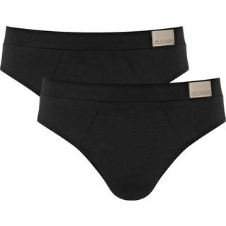 Sloggi 2-pak For Men GO Natural Brief - Black - Medium