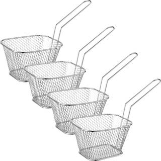 Dorre Shuna Serveringskurv 4-pak - Serveringsskåle Metal Silver - 5-8878