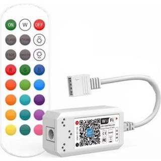 Smart Home RGB controller - Virker med Google Home, Alexa og smartphones, 12V (144W), 24V (288W)