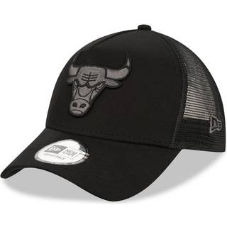 New Era Chicago Bulls Tonal Black A-Frame Trucker Cap newera adult unisex Black newera adult unisex Black newera adult unisex Black newera adult unise - Osfm