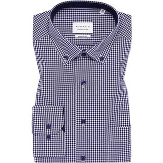 MODERN FIT Shirt in navy checkered
