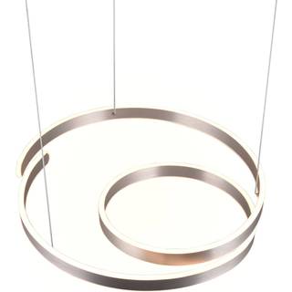 Marnie LED-hængelampe, switch-dim, aluminium