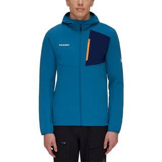 Mammut Madris Light ML Hooded Jacket Fleecejakke Herrer størrelse XL farve blå