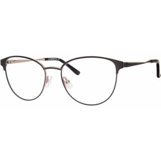 Liz Claiborne L 462 003 50 Briller Kvinder Black - Matte Black On Gold - 50mm