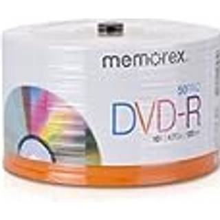 Memorex 32020031749 DVD-R 16X Eco Spindle Base Discs 50 Pack