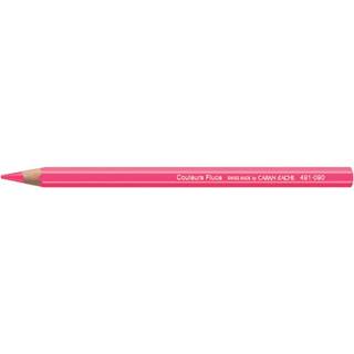 Creative Art Materials Caran d'Ache ColorBlock Pencil Fluo Pink (491.090) (0491.090)