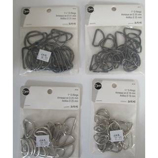 Dritz D Rings 1in Nickel Bag & Tote Tilbeh?r 1 """" 24CT