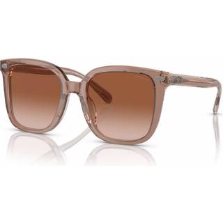 Coach HC8381U CL918 577913 54 Solbriller Kvinder Brun - Transparent Brown - 54mm
