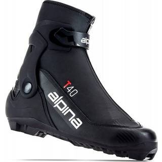 Alpina T40 Skøjt Langrends Ski Støvler (Sort)