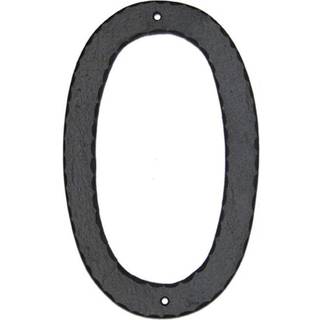 Montague metalprodukter struktureret skrifttype individuelt hus nummer 0 10-tommer