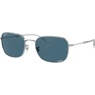Ray-Ban RB3706 Asian Fit Polarized 003/S2 54 Solbriller Mænd Silver - Silver - 54mm
