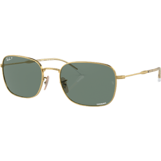 Ray - Ban Unisex RB3706 001/O9 Solbriller Metal Guld Grå Pillow Polariseret
