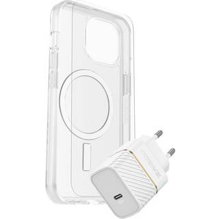 OtterBox iPhone 15 Protection + Power Kit - MagSafe Cover, Skærmbeskyttelse & 30W Vægoplader