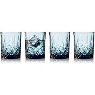 Sorrento Whiskyglas 4 stk. fra Lyngby Glas - Blå farve - Glas
