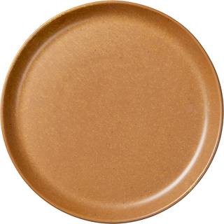 Broste Copenhagen Eli Tallerken 24 Cm - Middagstallerkner Stentøj Caramel Brown - 14533476