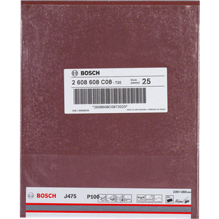 Bosch Slibeark 230mmx280mm Bm K100 - 2608608C08