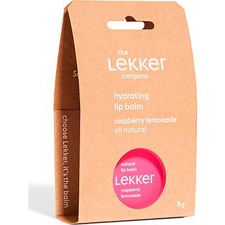 The Lekker Company Lip Balm, Raspberry Lemonade, 8 g.