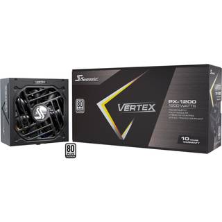 Seasonic Vertex PX 1200 ATX 3.0 Strømforsyning - 1200 Watt - 135 mm - ATX - 80 Plus Platinum certified