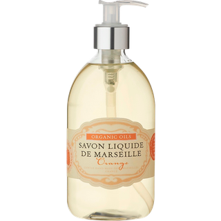 Maison belle savon liquide de marseille organic oils gentle hand wash orange 500ml