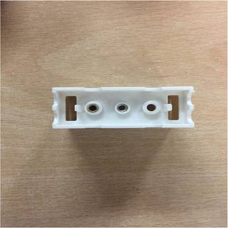 Linestra fatning S14s hvid - 2 sokler