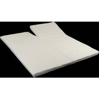 Latex U-split topmadras - 180x200 cm - 5 cm høj - Latex & naturlatex - Zen sleep topmadras til elevationsseng