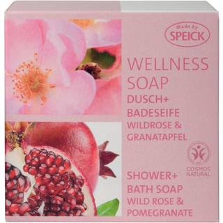 Speick shower + bath soap wild rose & pomegranate 200g
