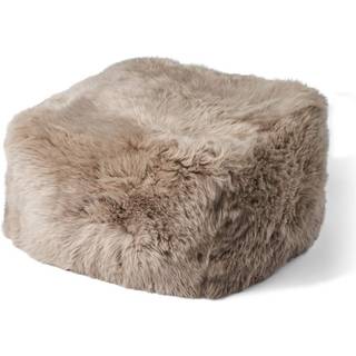 Puf | Lammeskind | Premium | Langhåret | 50x50x32 cm