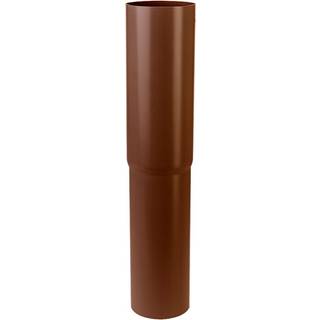 Plastmo plast nedførsel lige 75 mm i brun