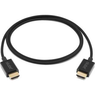 Nikabe Tynd HDMI 2.1-kabel - 8K/60 Hz & 4K/120 Hz - Sort - 1 m