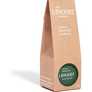 The Lekker Company Deodorant Creme, Be Active - Woodland, 30 g.