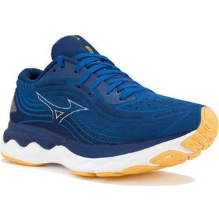 Mizuno Wave Skyrise 4 Neutral Running Shoe Men - Blue, Grey, Size 9.5 - blue