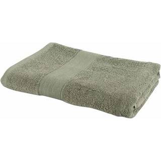 Håndklæde - 100% Blødt bomuld med høj absorberingsevne - 50x100 cm - Støvet grønt håndklæde fra danske By Borg
