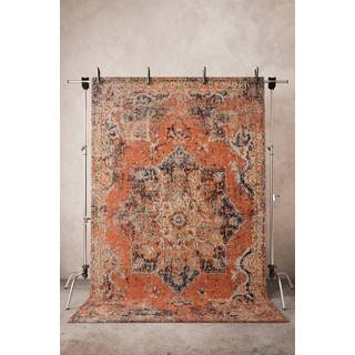 ALMRIA glatvævet tæppe 200x300 cm - Orange