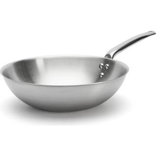 De Buyer Alchimy wok rustfrit stål Ø32 cm