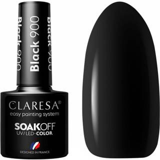 Claresa SoakOff UV/LED Color Black Gel neglelak Skygge 900 5 g - 5 g