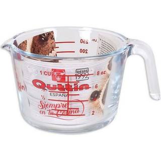 Graderet krus lavet af glas, 250ml - Quttin mærke