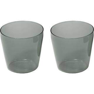 NINE - Milk set of 2 glasses Grey - Drikkeglas - Julien Renault - Grå